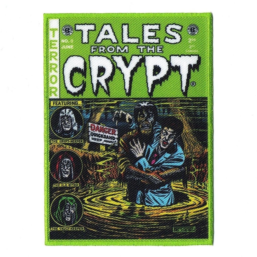 Tales From The Crypt Green Comic Cover Patch
