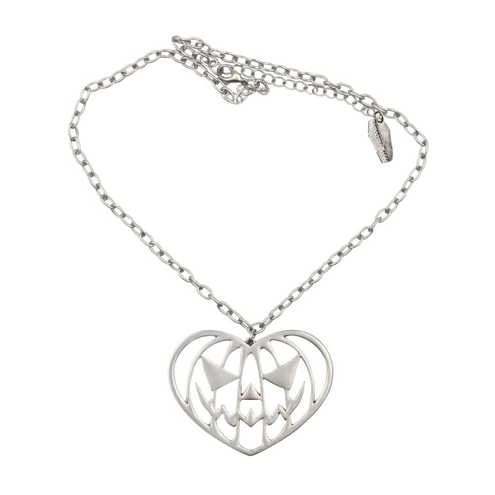 Kreepsville 666 Pumpkin Heart Necklace