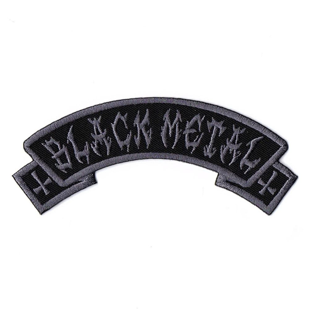 Kreepsville 666 Arch Black Metal Patch
