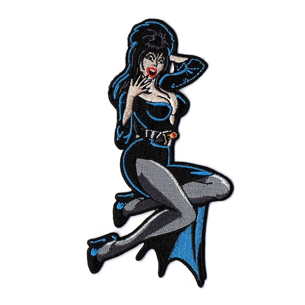 Elvira Bat Woman Patch