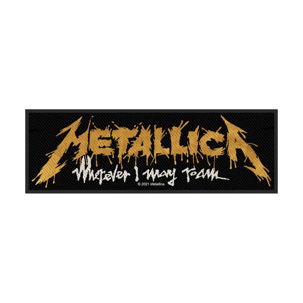 Metallica Wherever I May Roam Logo Patch
