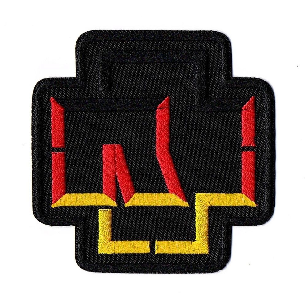 Rammstein Logo Embroidered Patch – Red Zone
