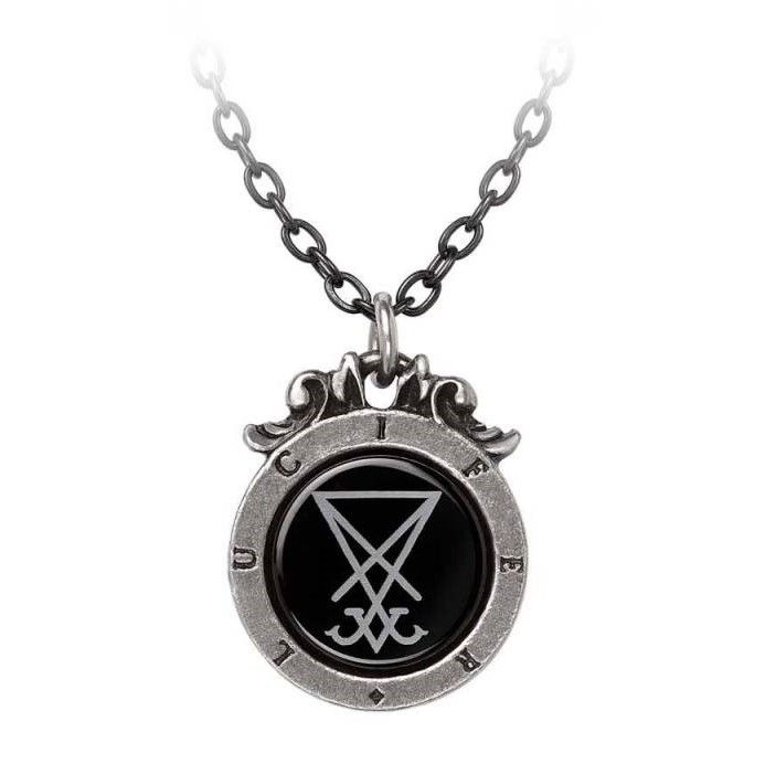 Alchemy Seal Of Lucifer Necklace