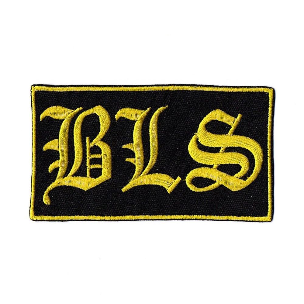 Black Label Society BLS Logo Patch