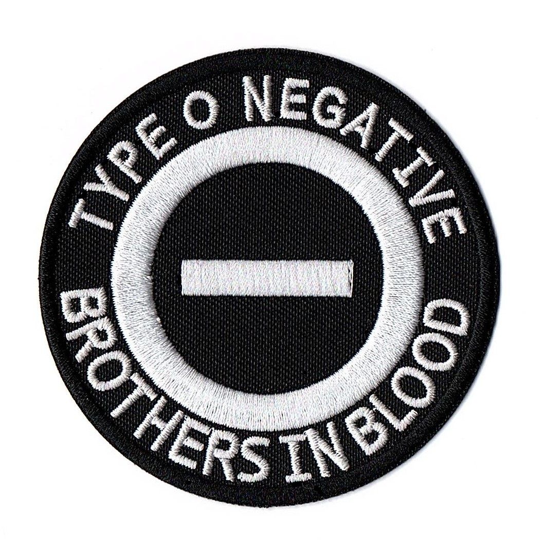 Type O Negative Brothers In Blood Patch