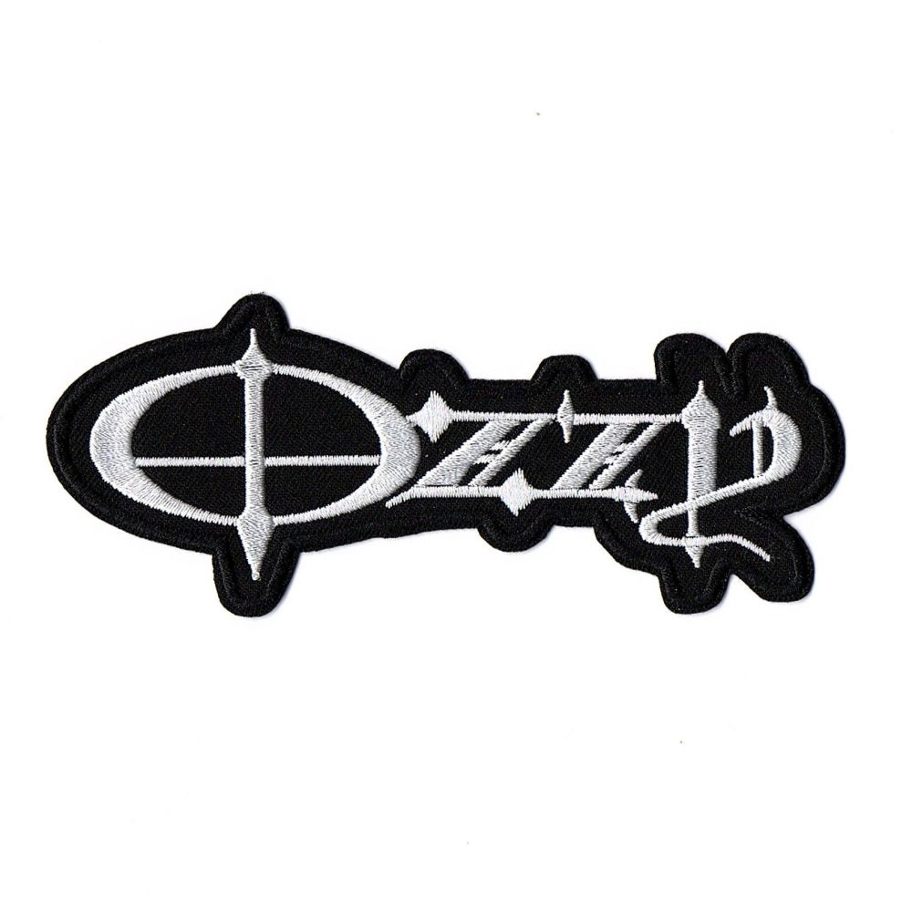 Ozzy Osbourne White Logo Patch