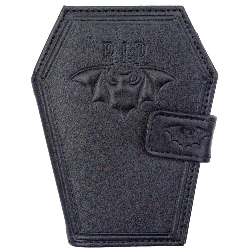 Kreepsville 666 Bat RIP Coffin Wallet