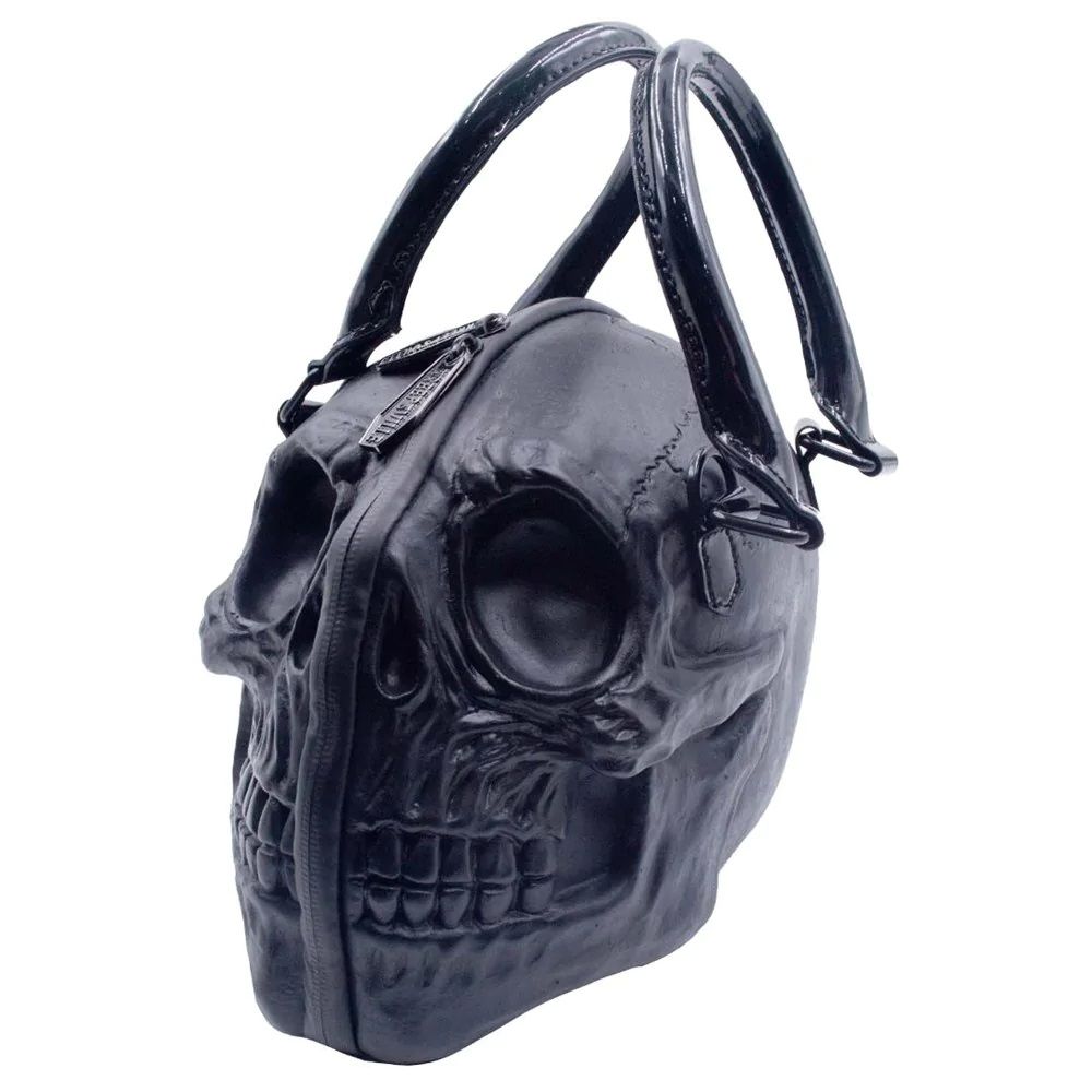 Kreepsville 666 Black Skull Handbag