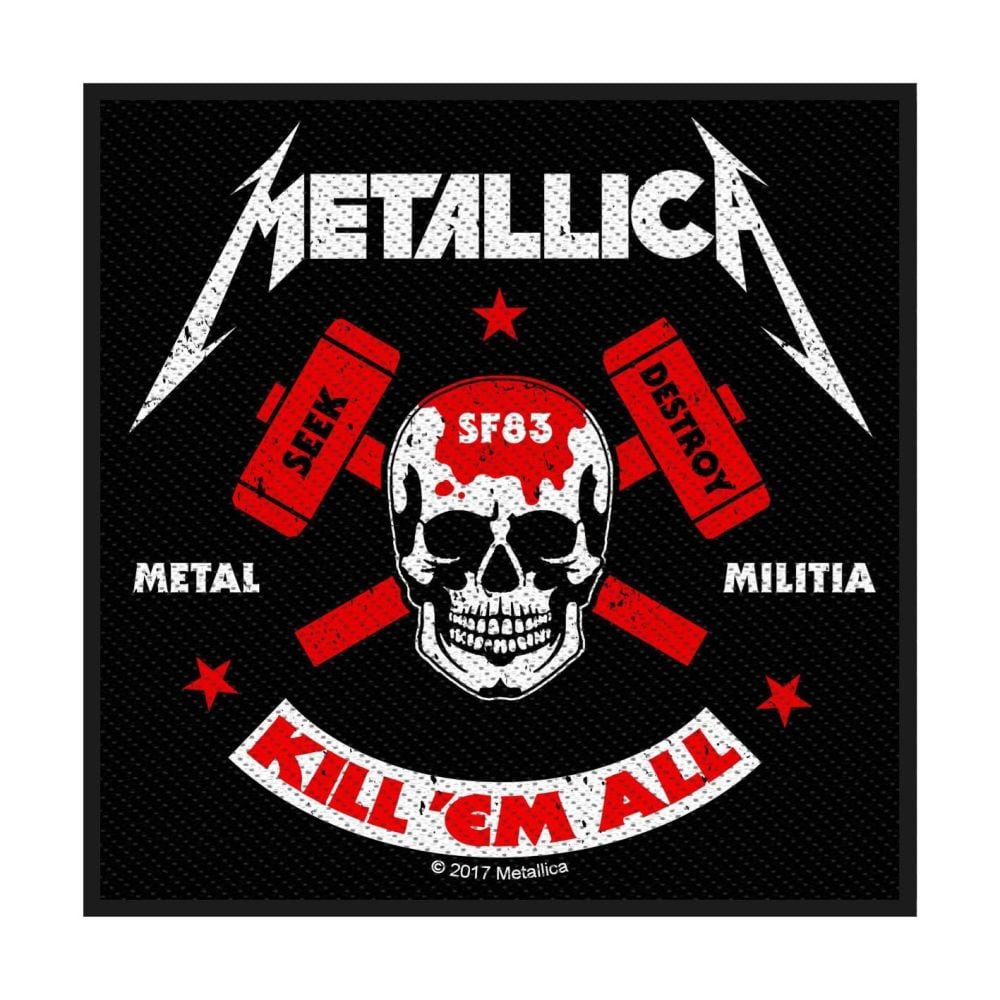 Metallica Metal Malitia Patch