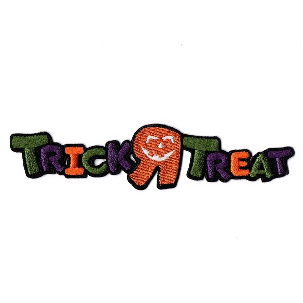 Trick R Treat Logo Patch