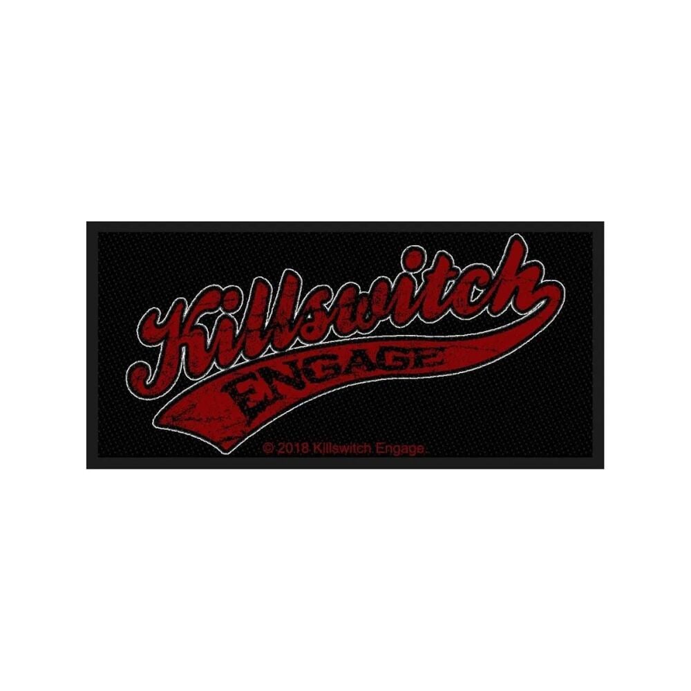 Killswitch Engage Baseball Logo Patch