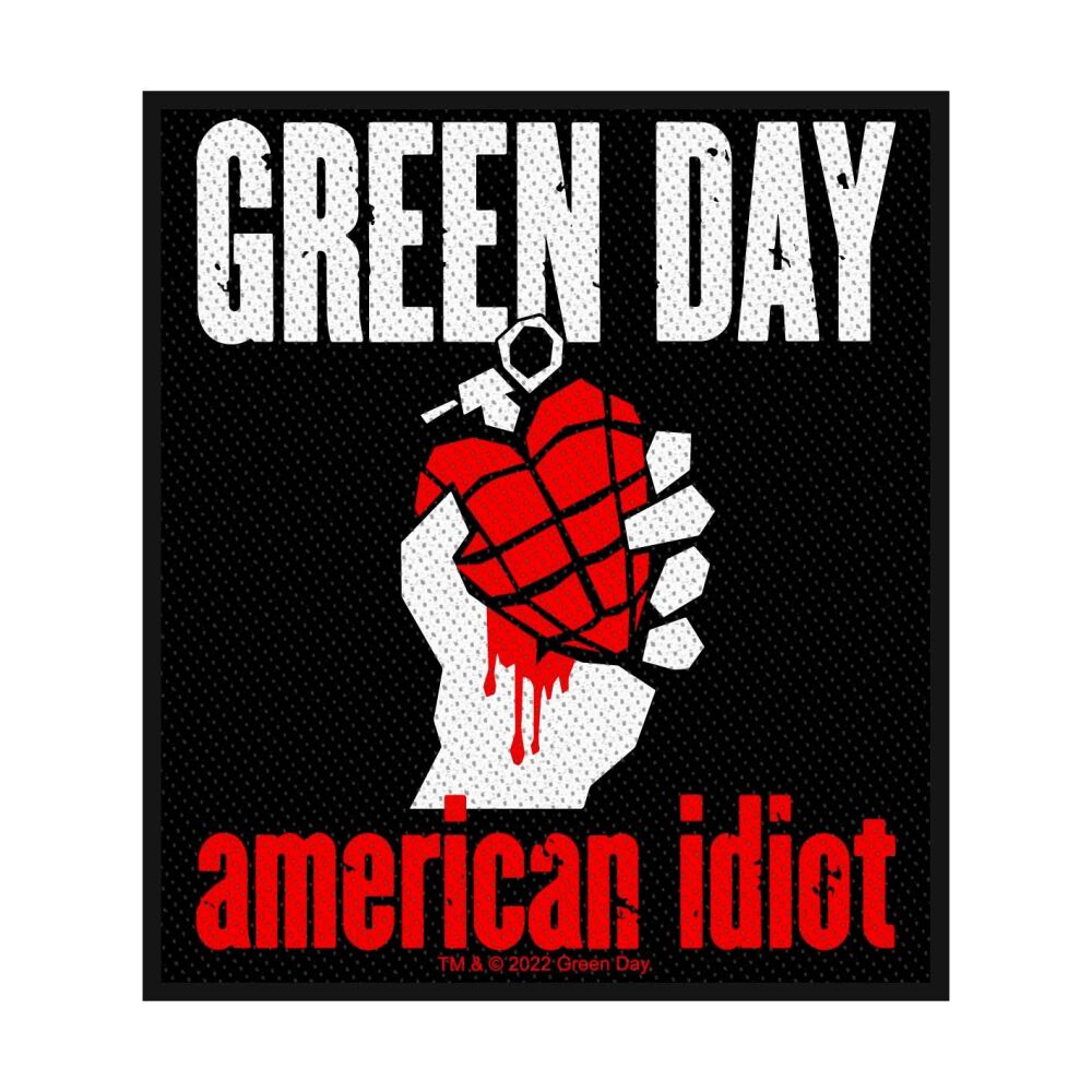 Green Day America Idiot Patch