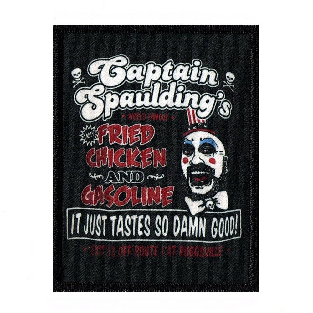House Of 1000 Corpses Captain Spauldings Fried Chicken And Gasoline Patch