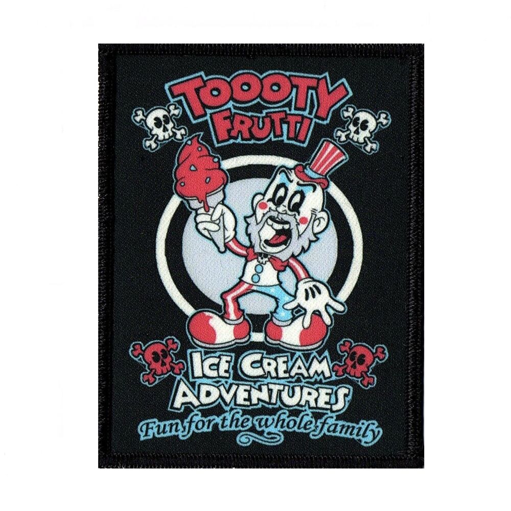House Of 1000 Corpses Captain Spaulding Tooty Fruity Ice Cream Adventures Patch