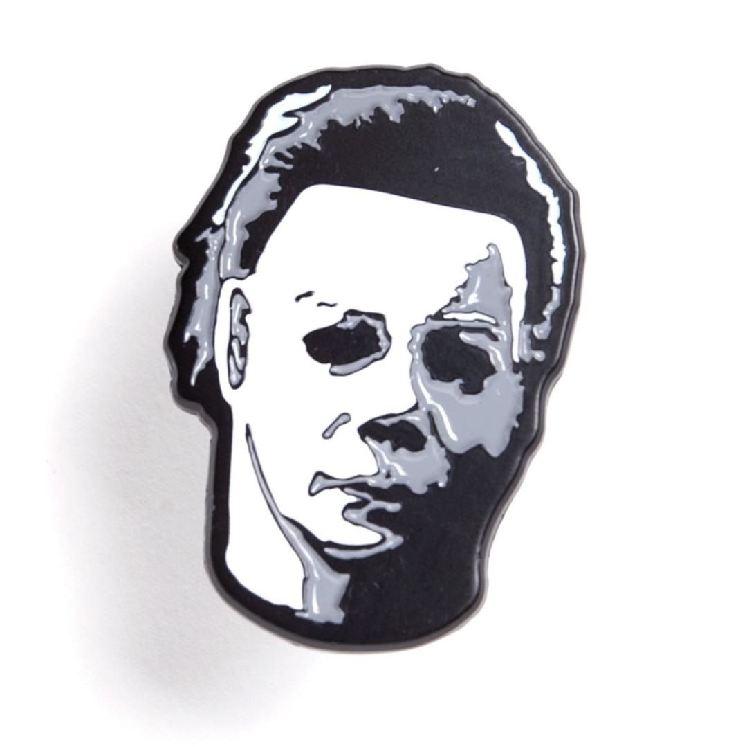 Halloween Michael Myers Head Badge