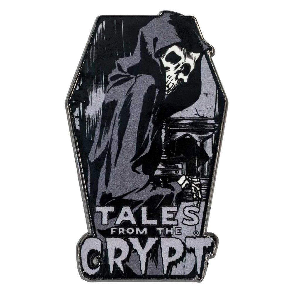 Tales from The Crypt Reaper Coffin Badge