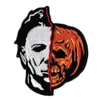 Halloween Michael Myers Half Face Patch