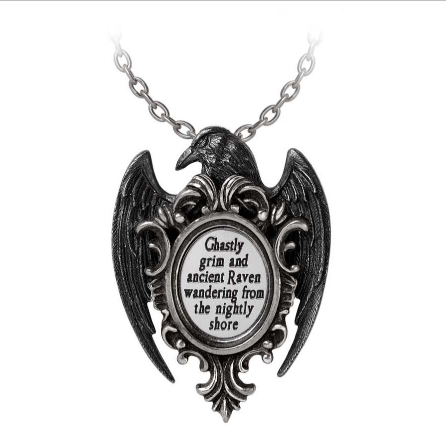 Alchemy Quoth The Raven Necklace