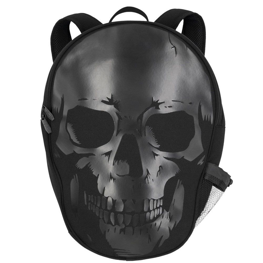 Big Black Skull Backpack