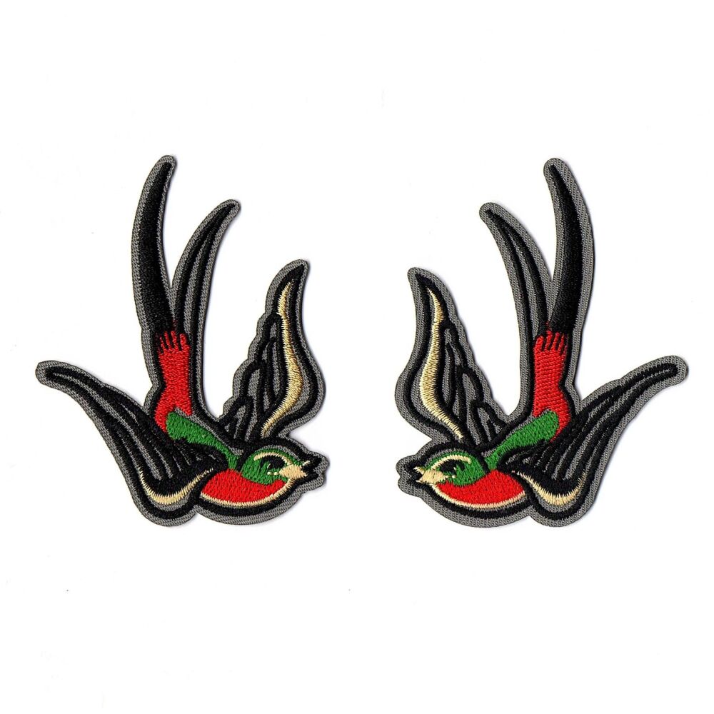 Swallows Pair Of Patches