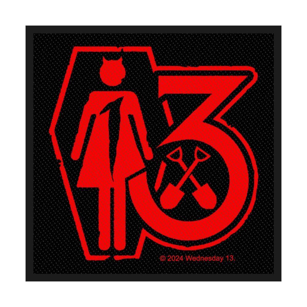 Wednesday 13 Casket Patch