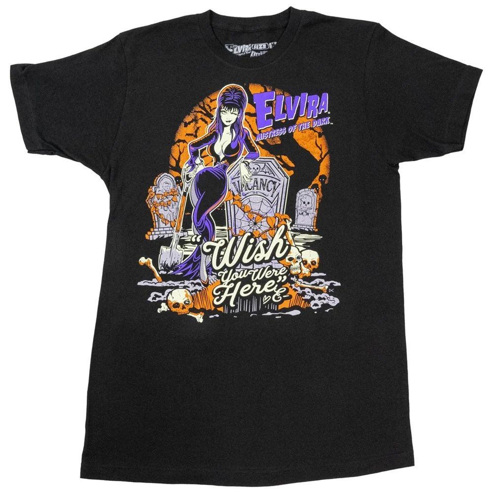 Elvira Wish You Were Here Tshirt