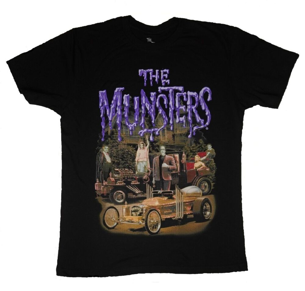 Munsters Family Cars Tshirt