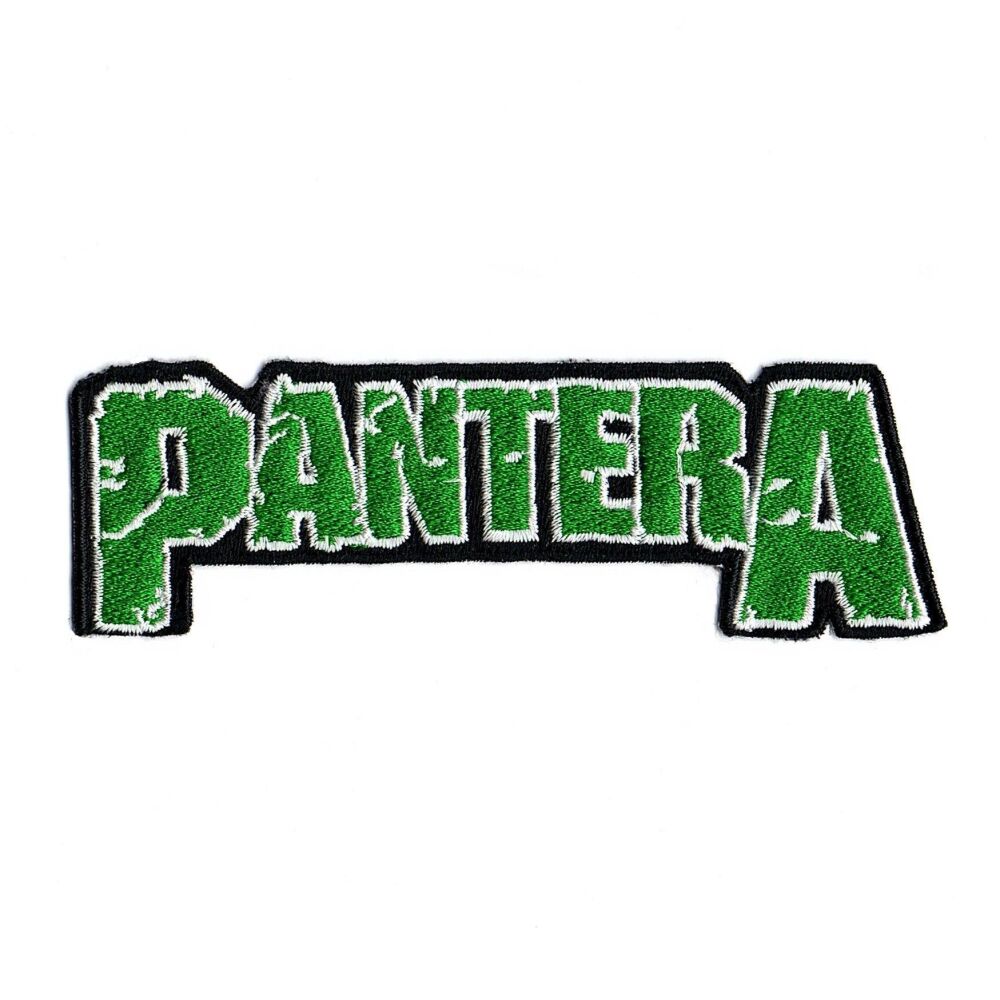 Pantera Logo Green Patch