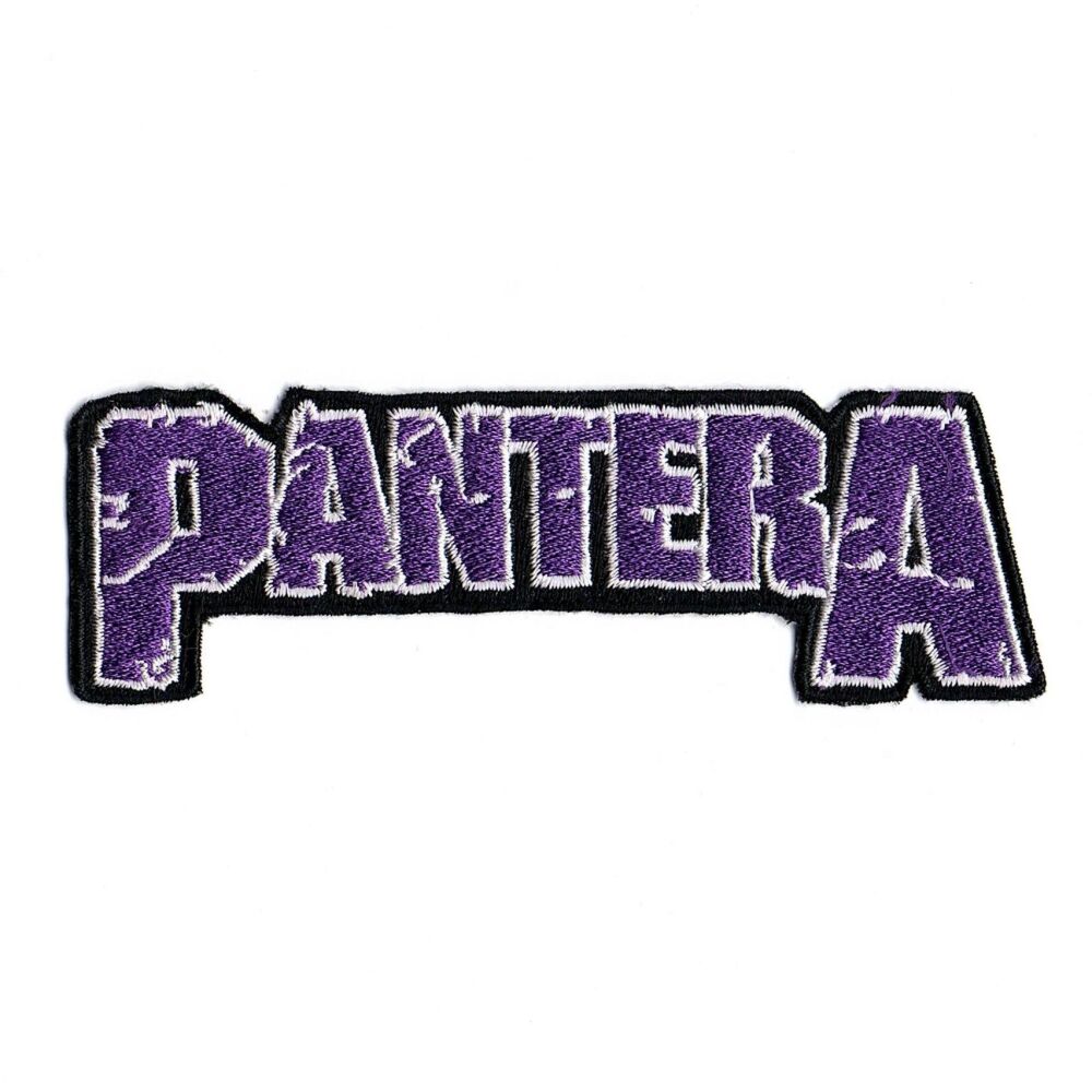 Pantera Logo Purple Patch