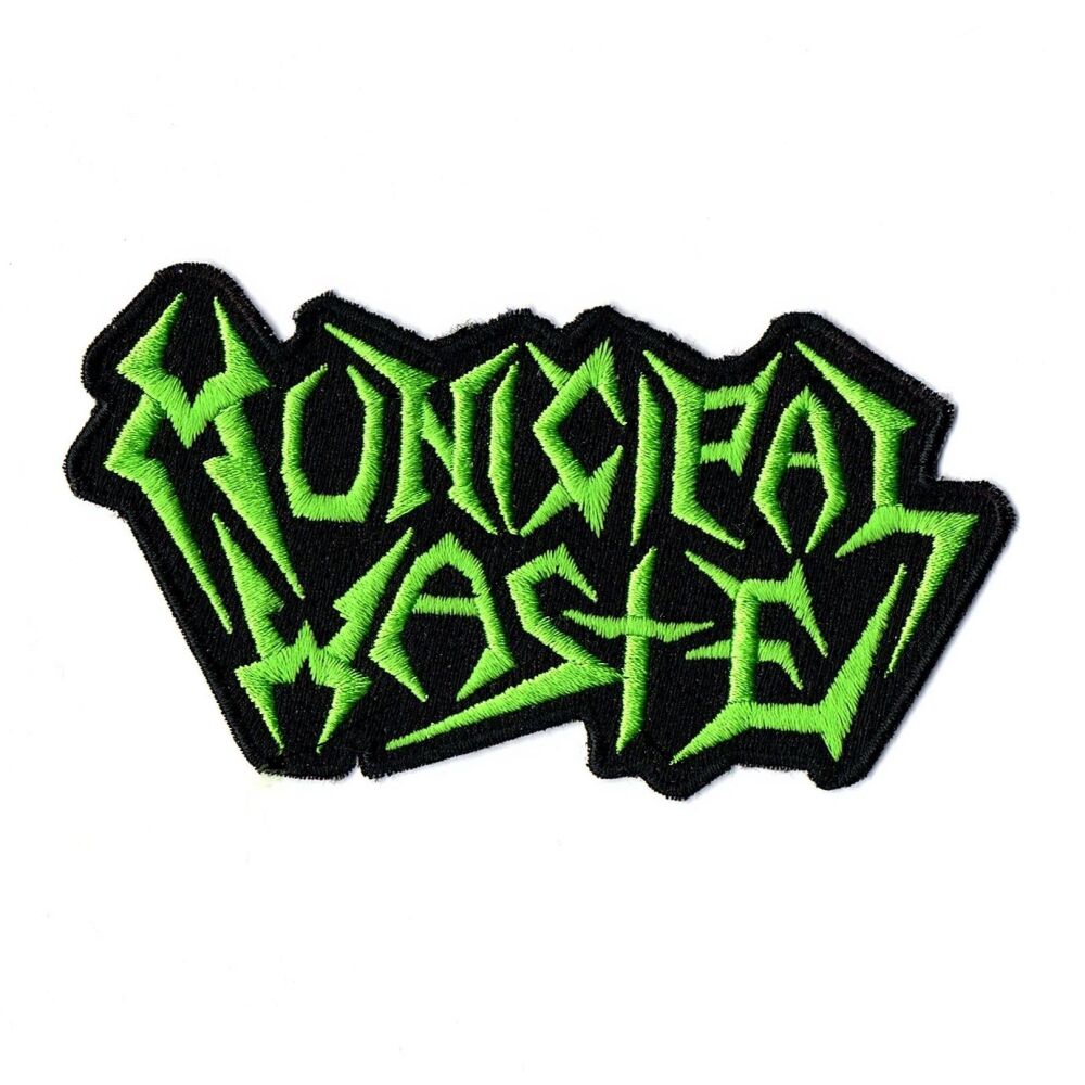 Municipal Waste Logo Patch