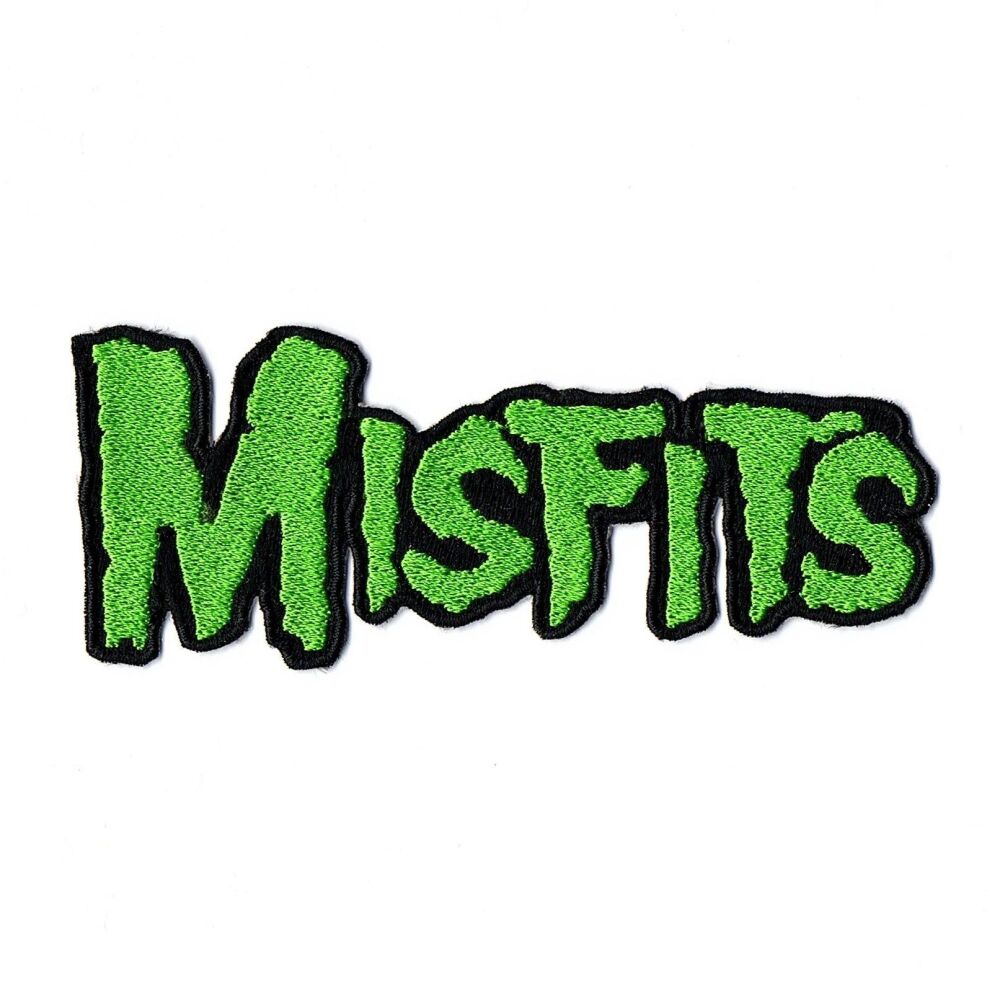 Misfits Green Logo Patch