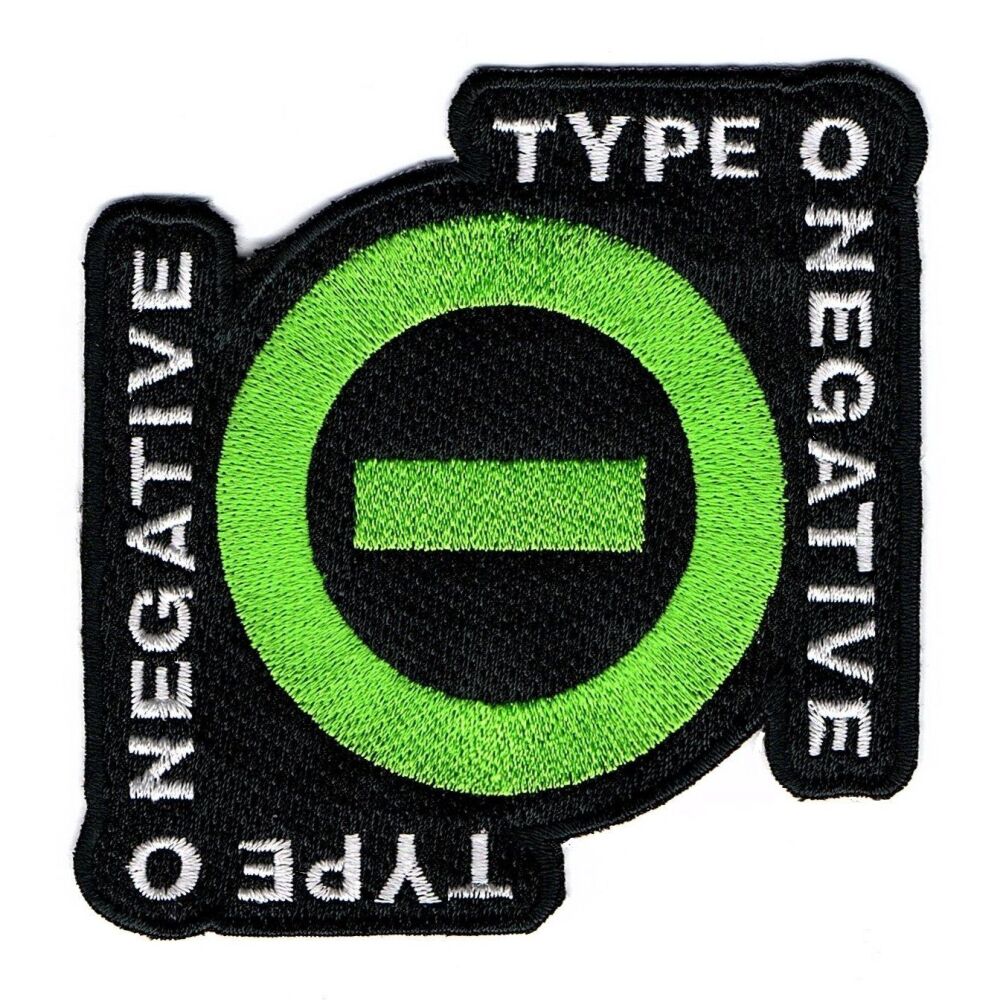 Type O Negative Negative Symbol Patch