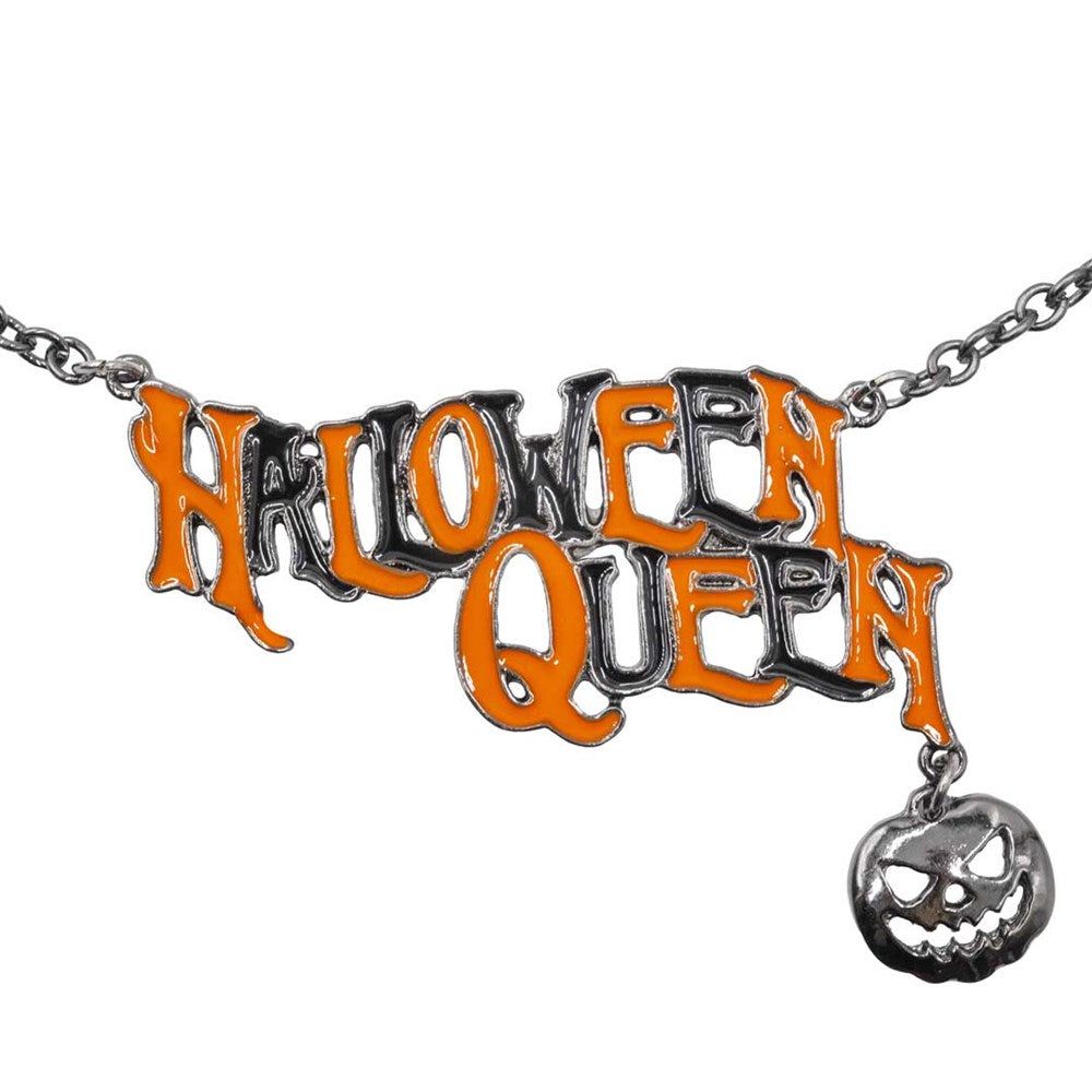 Kreepsville 666 Halloween Queen Text Necklace