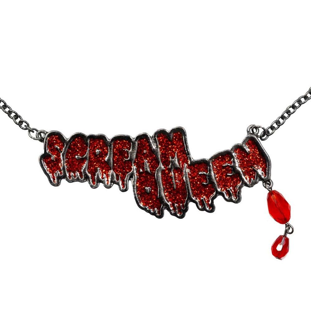 Kreepsville 666 Scream Queen Text Necklace