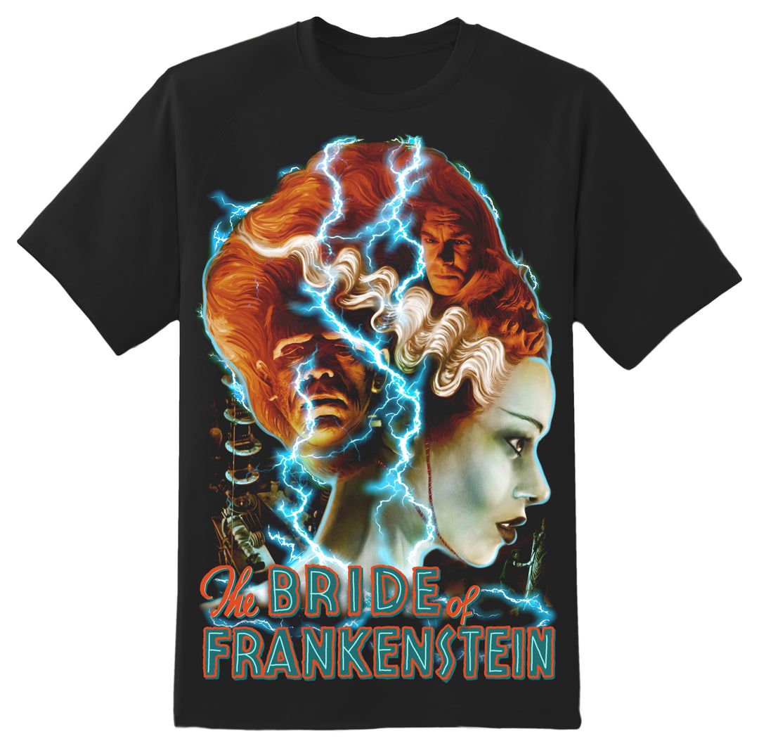 Bride Of Frankenstein Electric Bride Tshirt