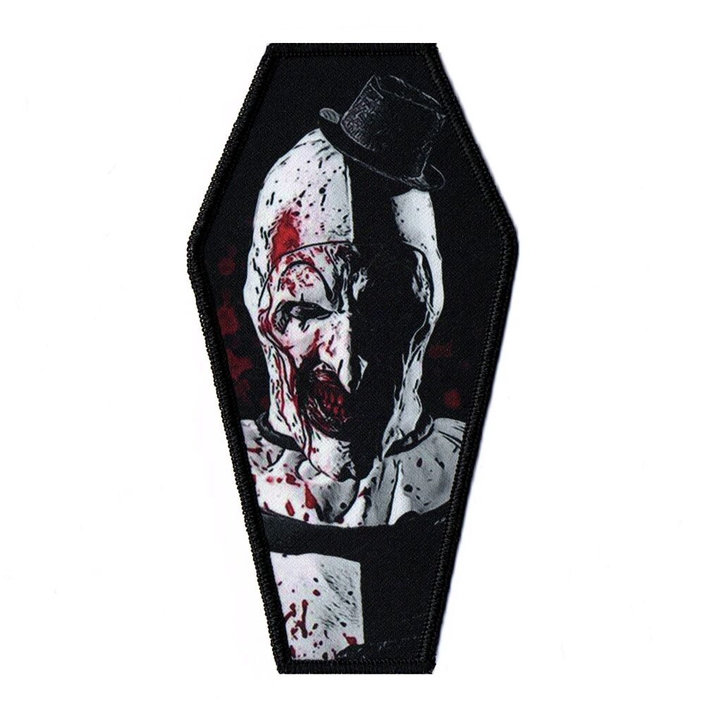 Terrifier Art The Clown Coffin Patch