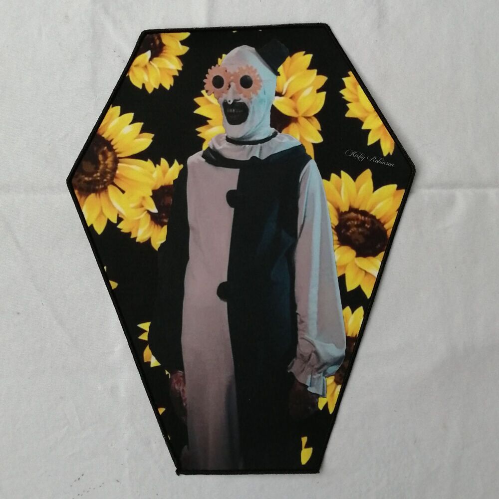 Terrifier Sunflower Art XL Coffin Patch