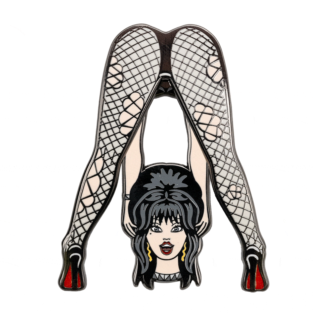 Elvira Headless Legs Badge