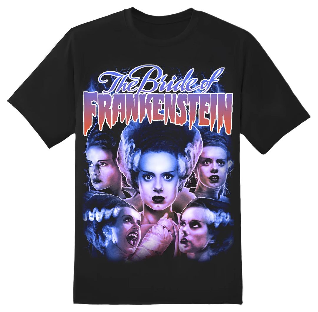 Bride Of Frankenstein Collage Tshirt