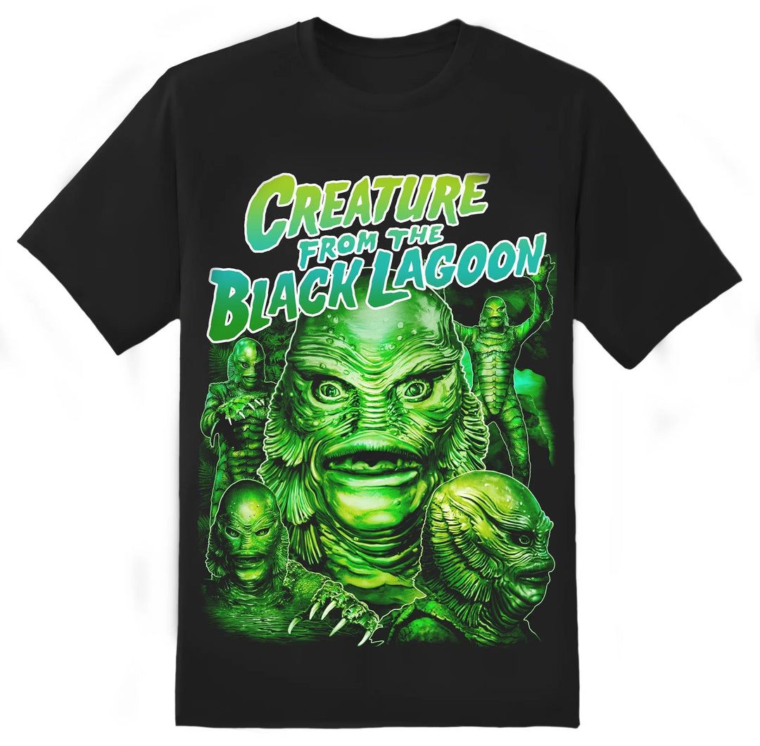 Creature From The Black Lagoon Collage Tshirt