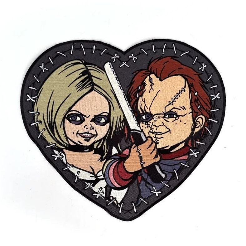Childs Play Chucky And Tiffany XL Back Patch