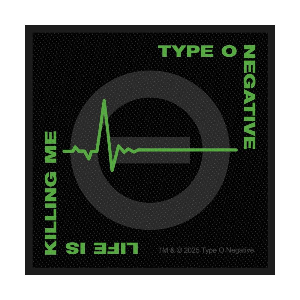 Type O Negative Life Is Killing Me Patch