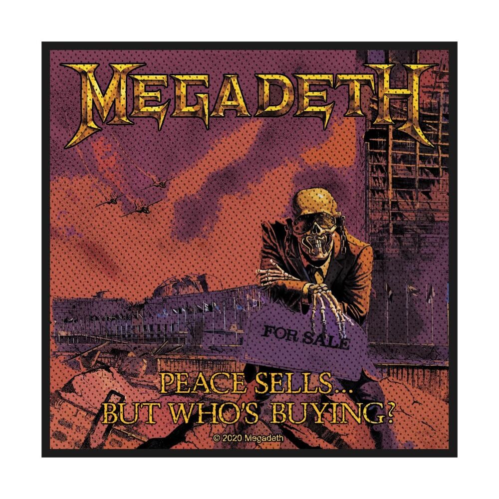 Megadeth Peace Sells Patch