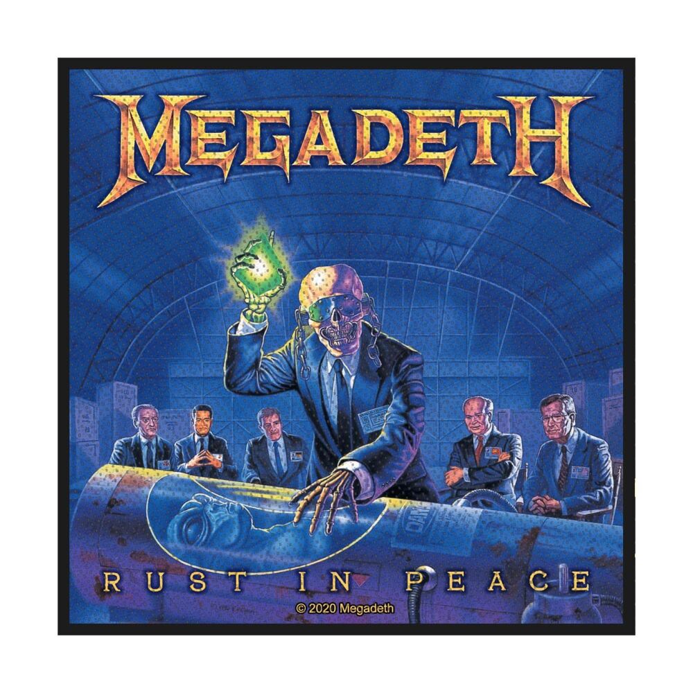 Megadeth Rust In Peace Patch