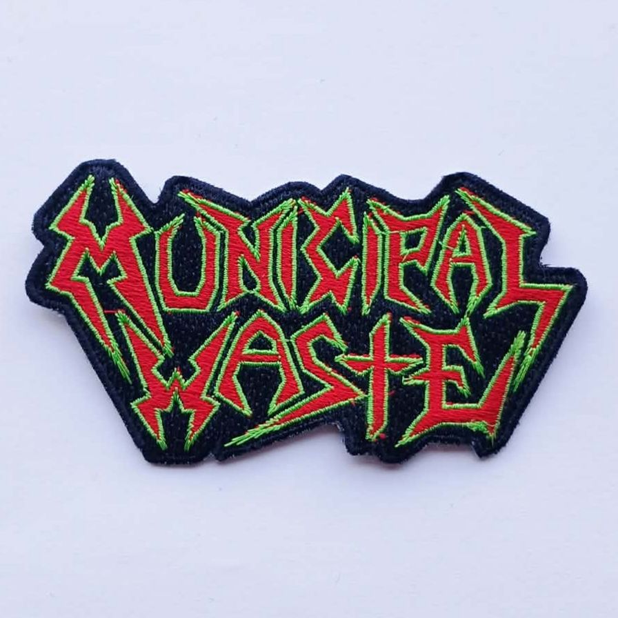 Municipal Waste Logo Patch