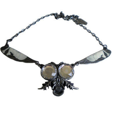 Kreepsville 666 Return Of The Fly Clear Necklace