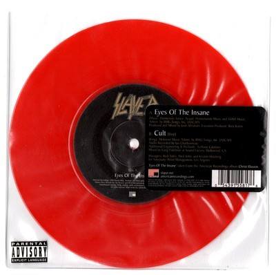 Slayer Eyes Of The Insane 7" Red Vinyl