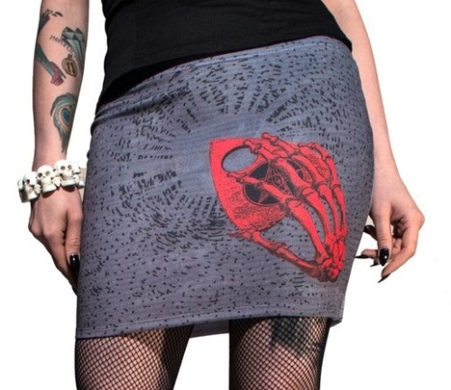Kreespville 666 Weegee Board Mini Skirt Small