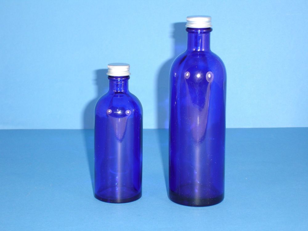 Blue Fleur D’Oranger Glass Bottle & Metalise Closure 100ml