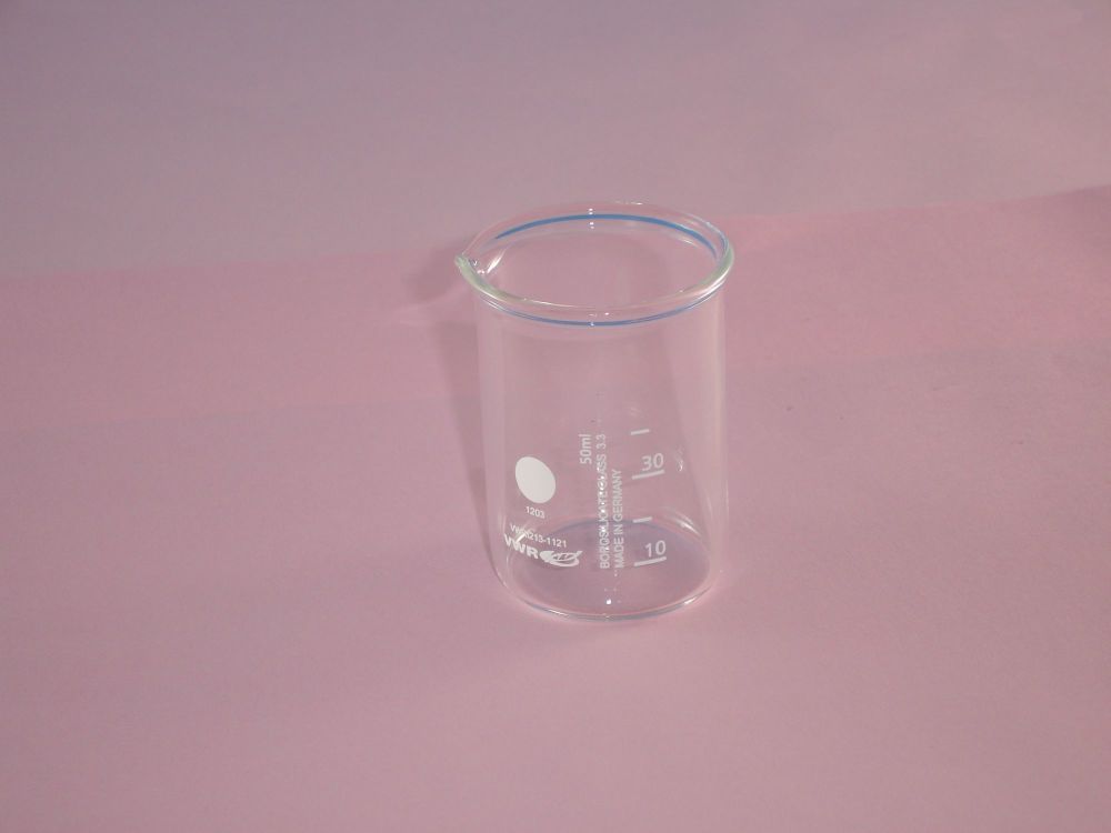Beakers (glass)  50ml